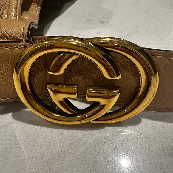 Gucci Vintage Elegant Tan Leather Women's Bag - Picture 8 of 15